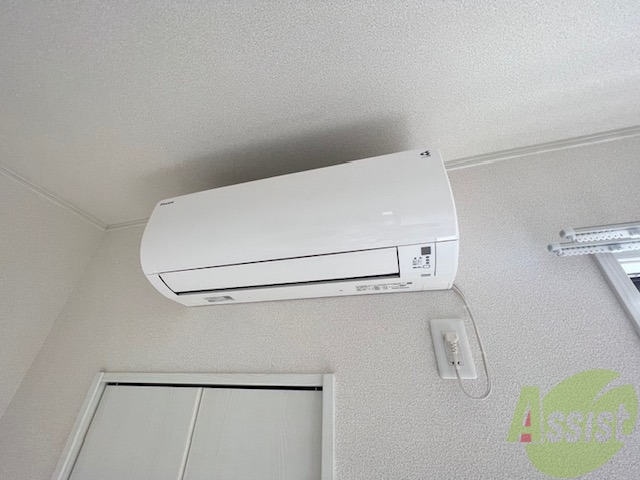 その他設備　エアコンが付いているので夏も冬も快適ですね～