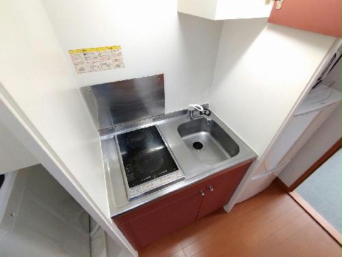 キッチン　シングルレバー設置