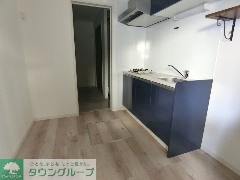 キッチン　2口ガスコンロで楽しくお料理♪キッチン壁はマグネット対応で…