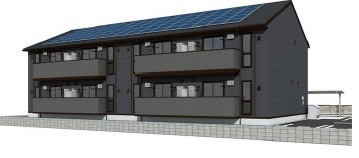 建物外観　完成予想図です