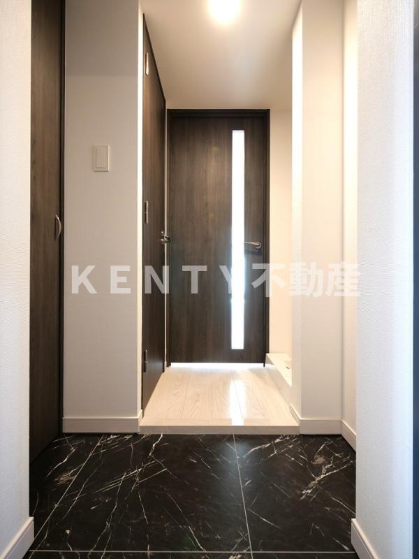 玄関　ゆったりとした玄関です