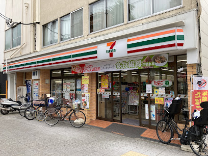 コンビニ　セブン－イレブン大阪市岡１丁目店（コンビニ）まで690m