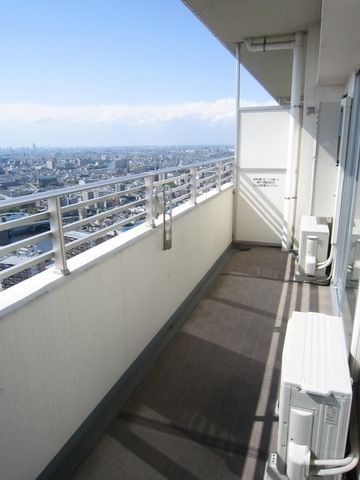 眺望　ワイドスパンベランダ