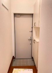 玄関　ゆったりとした玄関です