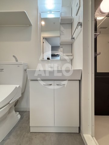 洗面設備　エグゼ大阪CITYアインツ　独立洗面台