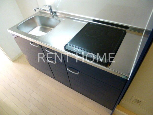 キッチン　2口ＩＨコンロのキッチンです。