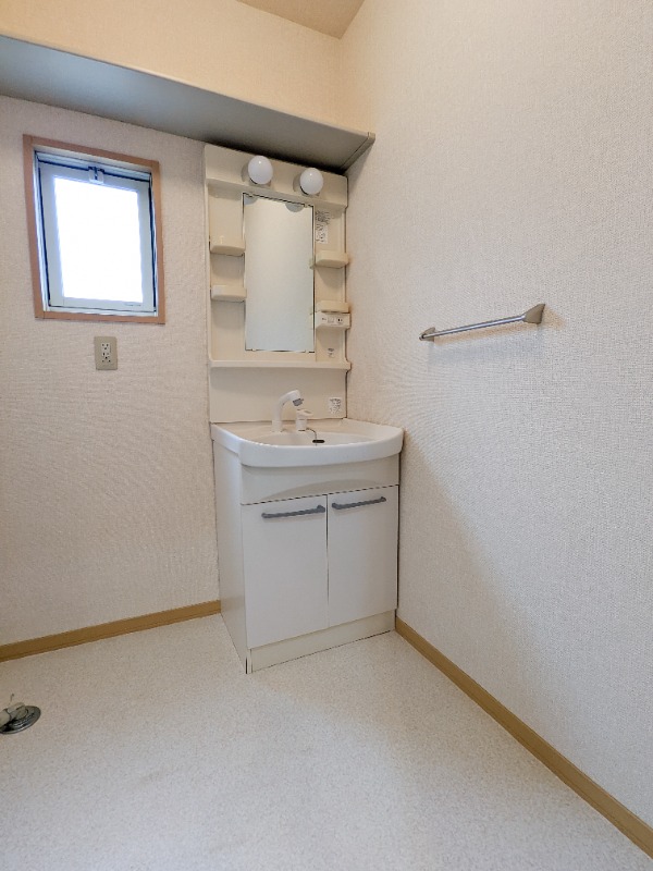 洗面設備　図面と現状に相違がある場合には現状を優先