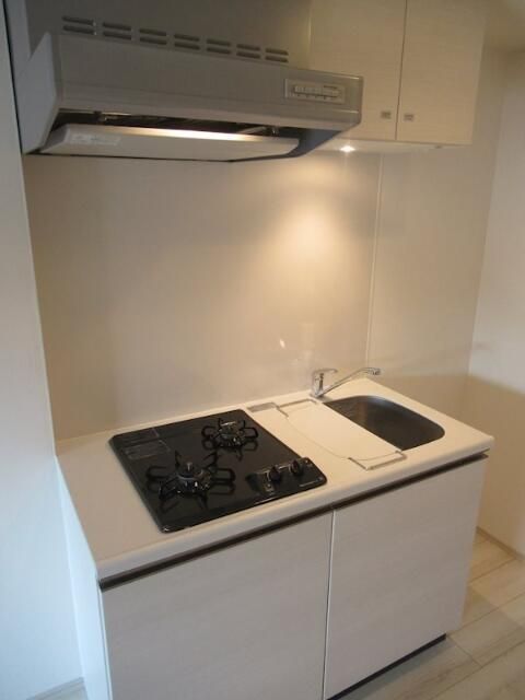 キッチン　便利な２口ガスコンロ設置済！