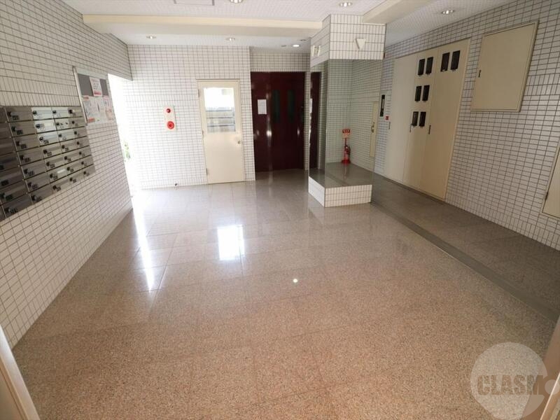 ロビー　メールボックスあります