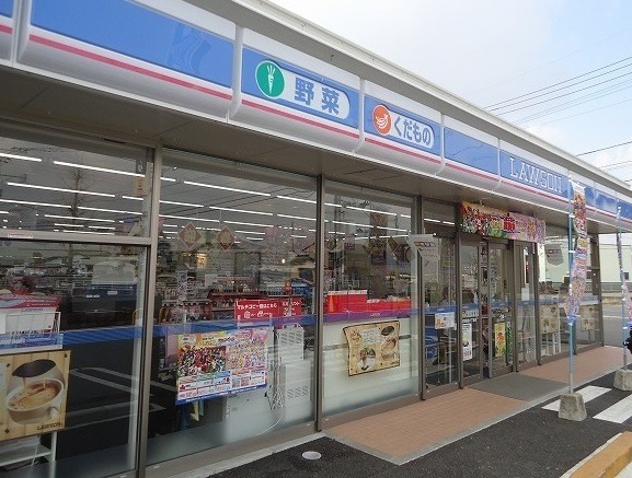 コンビニ　ローソン 佐賀鍋島六丁目店（コンビニ）まで450m