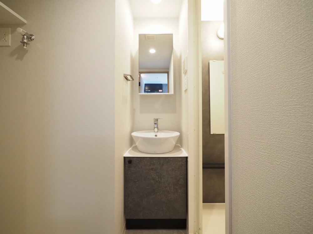 洗面設備　洗面所です