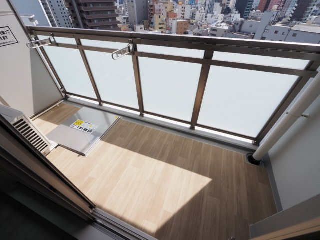 バルコニー　落ち着いた時間を過ごせるバルコニーです