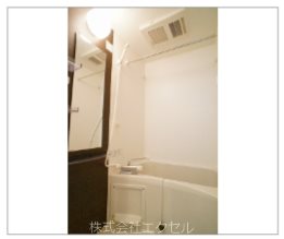 バス・シャワールーム　浴室乾燥完備、ゆったり入れる浴室です。