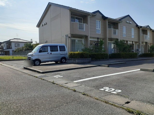 駐車場　駐車場です