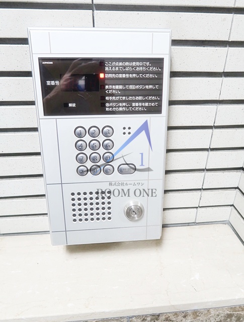 セキュリティ　オートロックです。