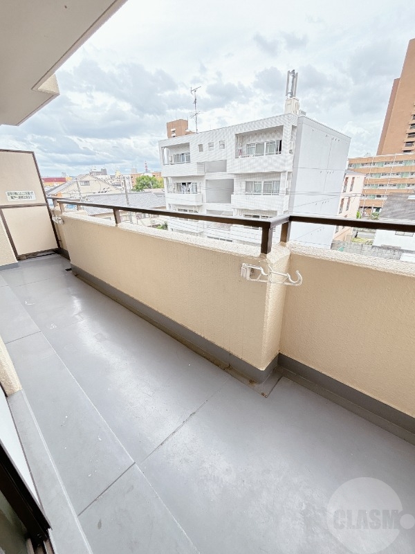 バルコニー　同タイプ別部屋の写真