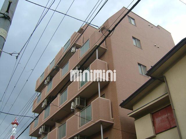 建物外観　ブラウンの外観のマンション。
