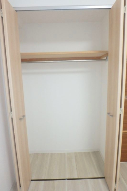収納　たっぷりとした収納スペースです