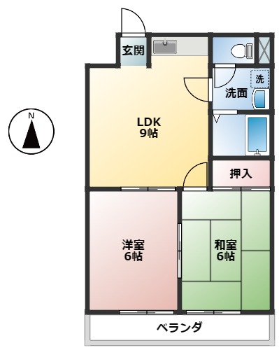 クレスト２１の間取り