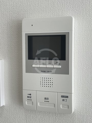 セキュリティ　フェリースヴィダ福島　モニター付きインターホン