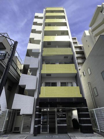 建物外観　外観タイル張りです