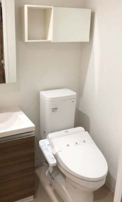 トイレ　ゆったりとした空間のトイレです