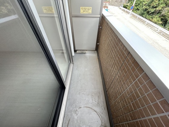 バルコニー　※別部屋の写真です