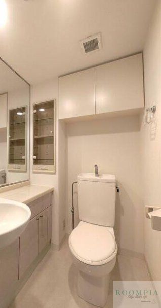 トイレ　同タイプの別のお部屋です。