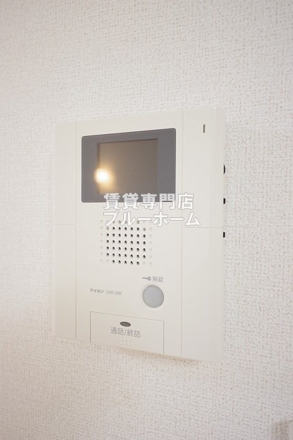 セキュリティ　モニター付きインターホン！