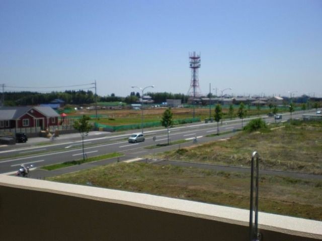 眺望　バルコニーからの景色です