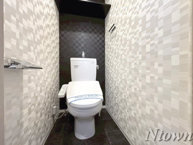 トイレ　ゆったりとした空間のトイレです