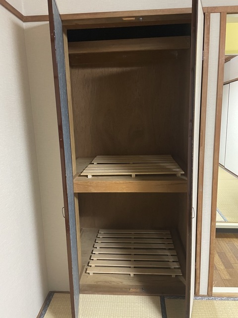 収納　和室６帖前回募集時の写真です