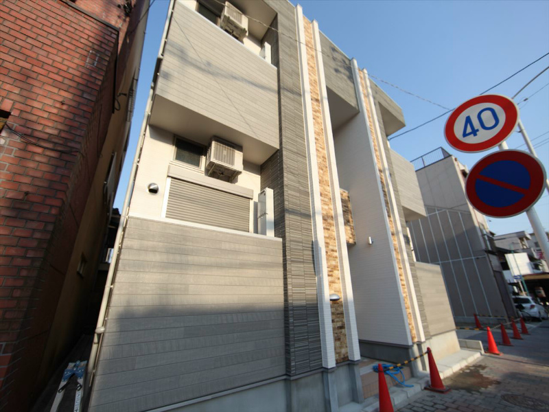 建物外観　外観　デザイナーズ　光インターネット無料