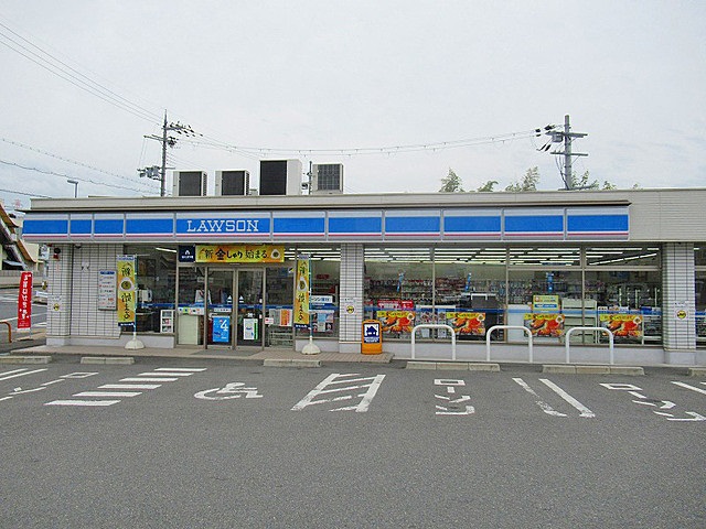 コンビニ　ローソン 京都城陽郵便局前店（コンビニ）まで406m