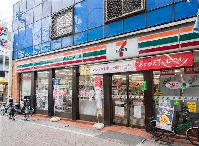 コンビニ　セブン-イレブン 目黒祐天寺駅前店（コンビニ）まで477m