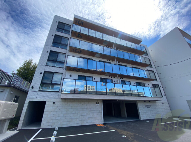 建物外観　札幌市中央区南１０条「ＺＡＢＯＨＩＬＬＳＹＡＭＡＨＡＮＡ」