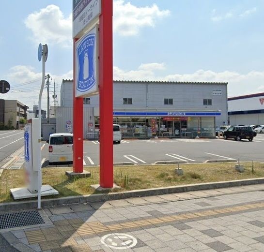 コンビニ　ローソン　岡山高柳西町店（コンビニ）まで430m
