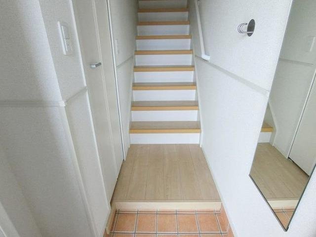 玄関　収納もある玄関です