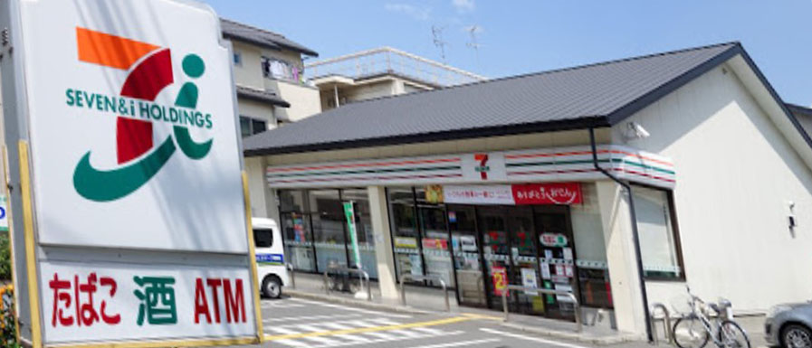 コンビニ　セブンイレブン 京都堀川玄以店（コンビニ）まで600m