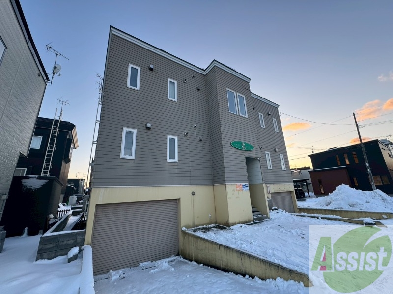 建物外観　札幌市北区拓北６条「楽俊」