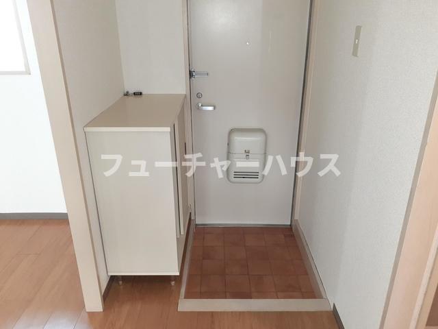 玄関　明るい玄関です