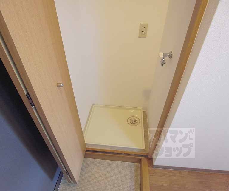 その他設備　洗濯機置き場です。