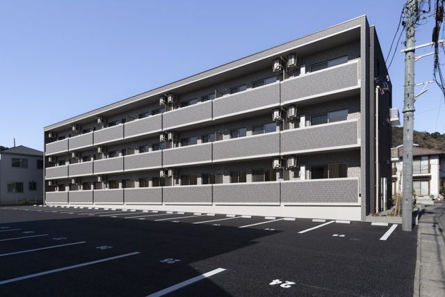建物外観　外観は落ち着いています