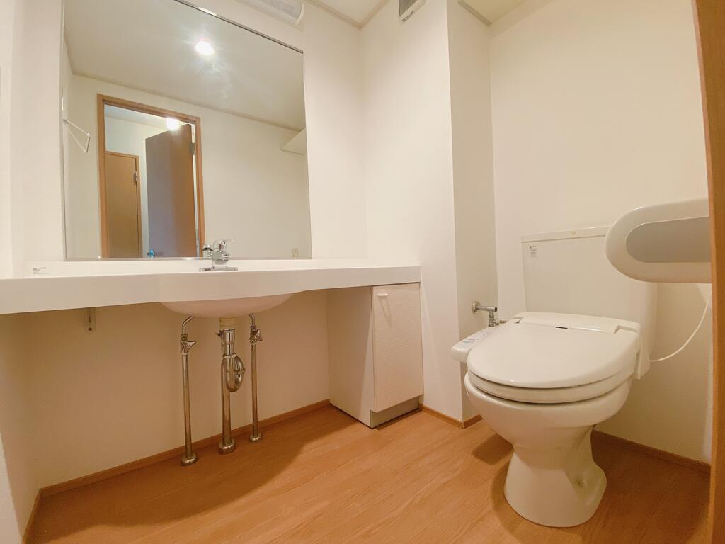 上毛電鉄 片貝駅 徒歩22分 2階建 築20年のトイレ写真