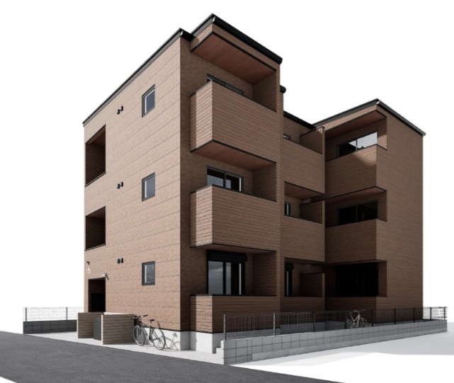 建物外観　外観パースです。