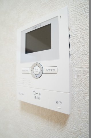 セキュリティ　安心のモニター付きインターホンです♪