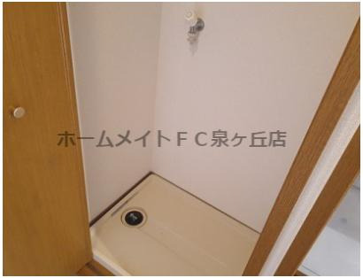 その他設備　洗濯機置場