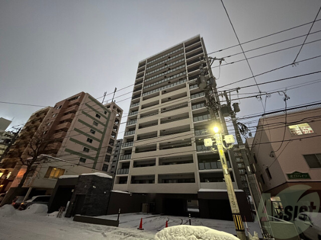 建物外観　「クリーンリバーフィネス北２４条ステーションフロント」