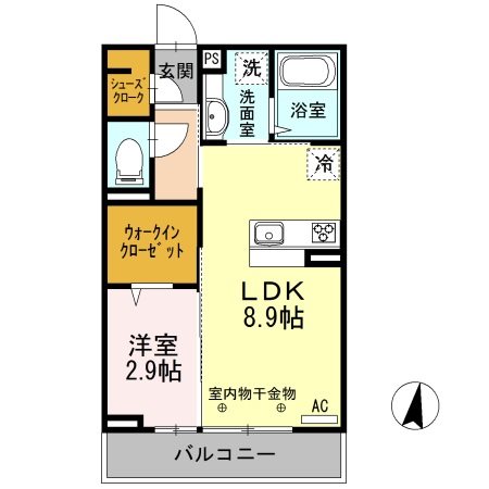 ステラ・庄内の間取り写真