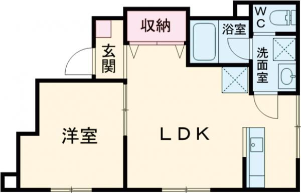 WoodCrest中延Residenceの間取り写真